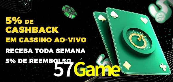 Promoções do cassino ao Vivo 57Game